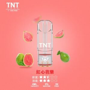 【紅心芭樂】TNT一代煙彈T•one 電子煙彈4ML超大顆實惠裝