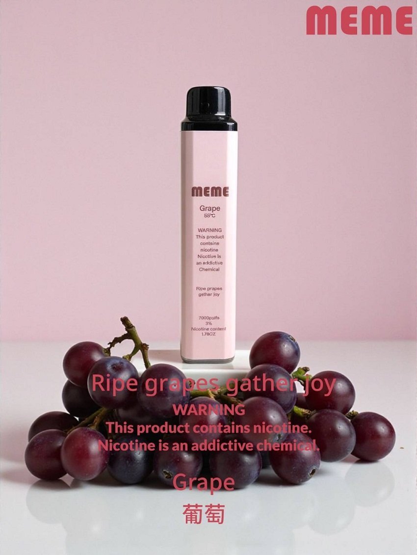 韓國 MEME 7000 PUFFS 拋棄式電子煙:圖片 7